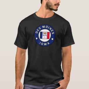 T-shirt Des Moines Iowa