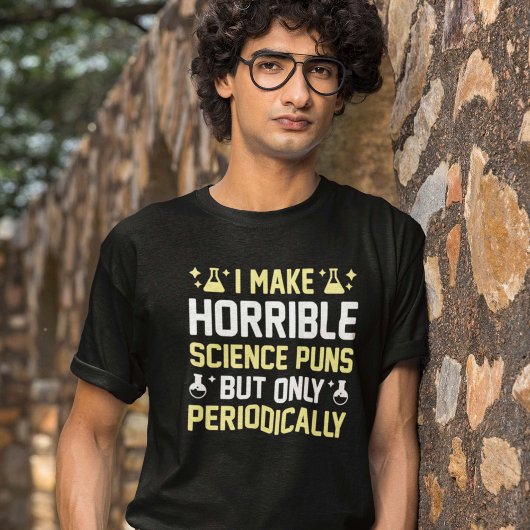 T-shirt Des mondes scientifiques horribles