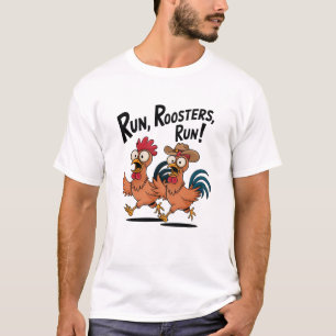T-shirt Des monstres en fuite