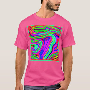 T-shirt Des Motifs de néon colorés. Commandez dès maintena