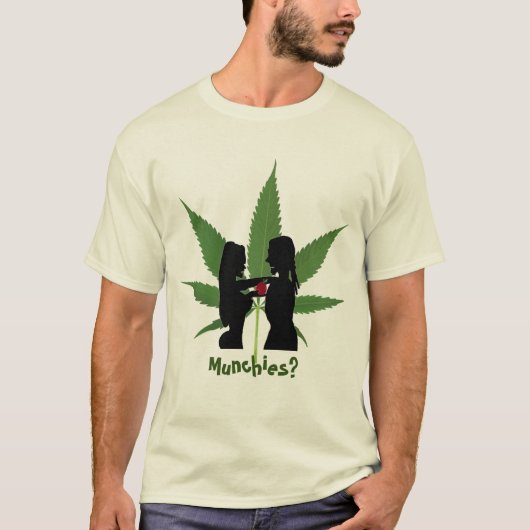 T-shirt Des Munchies d'Humour branchées ? (Devant)