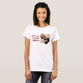 T-shirt Des noix de coco plus migratrices (Devant entier)