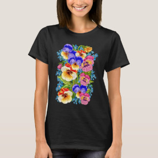 T-shirt Des Pansies.