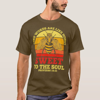 T-shirt Des Paroles Semblables Comme Miel Douce Drôle Drôl