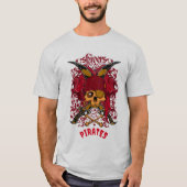 T-shirt des pirates des navires (Devant)