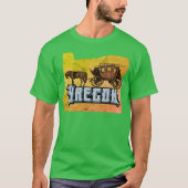 T-shirt des pistes de l'Oregon (Devant)