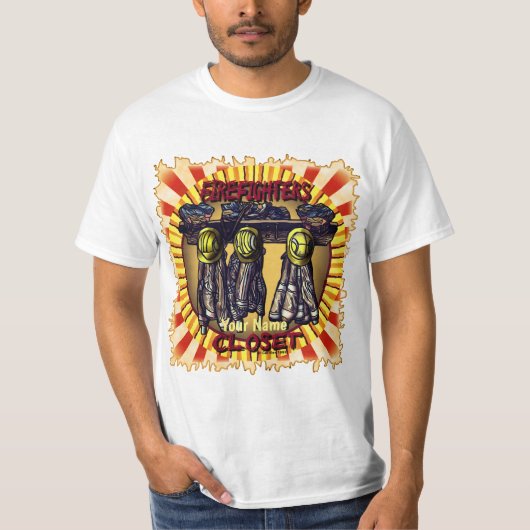 T-shirt des pompiers (Devant)