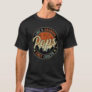 T-shirt Des Pops Comme Un Grand-Père Seulement Glacière Vi