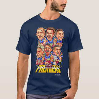 T-shirt des Premiers T-Shirt des Lions de Brisbane