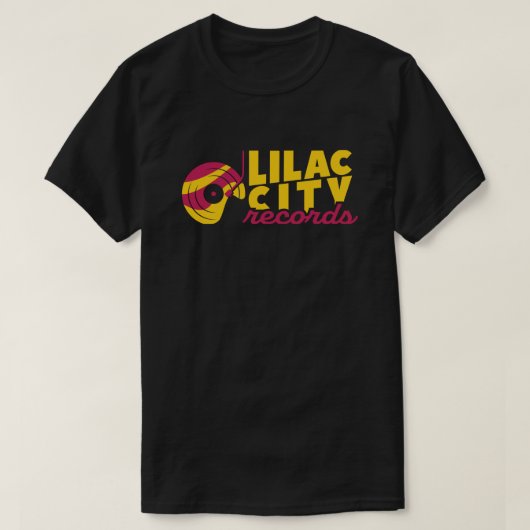 T-shirt des records de Lilac City (Design devant)