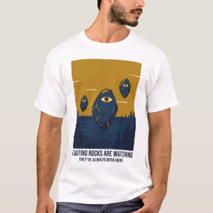 T-shirt Des Rochers Flottants Regardent