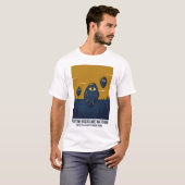 T-shirt Des Rochers Flottants Regardent (Devant entier)