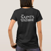 T-shirt des Saints (Dos)