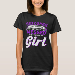 T-shirt Des Saisies De Sensibilisation À L'Épilepsie Ont E