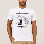T-shirt des services de construction (Devant)
