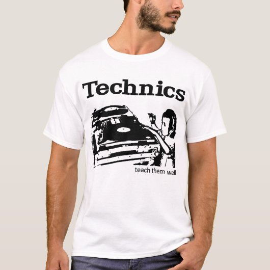 T-SHIRT DES TECHNIQUES - ENSEIGNEZ-LES BIEN (Devant)