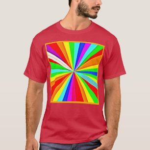 T-shirt Des teintes vibrantes et captivantes Motif coloré