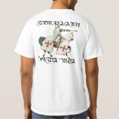 T-shirt Des Templer sont ma vie (Dos)