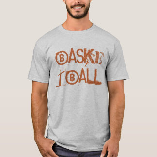 T-shirt des textes de basket-ball