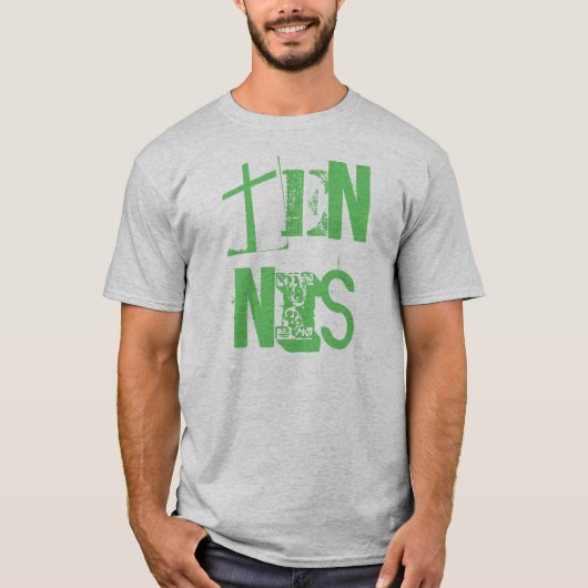 T-shirt des textes de TENNIS (Devant)