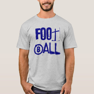 T-shirt des textes du football