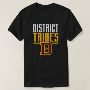 T-shirt des "tribus de district" sportives de Wash