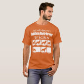T-shirt Des Trucs de Golden Retriever (Devant entier)