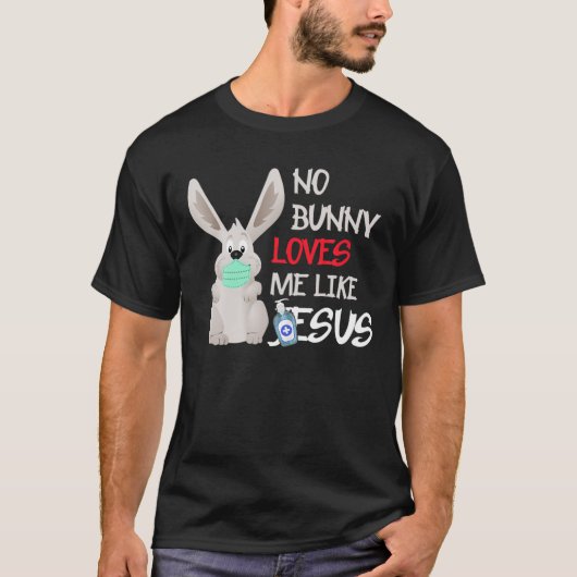 T-shirt Des Ts Religieuses Pour Les Femmes Lapin Long Tee (Devant)
