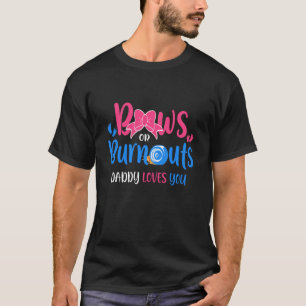 T-shirt Des vaches ou des brûlures papa t'aime par rappor