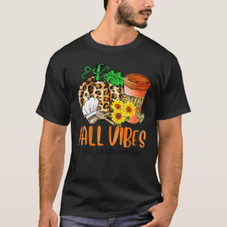 T-shirt Des Vibes Automatiques Et Ce Citrouille Lunch Lady