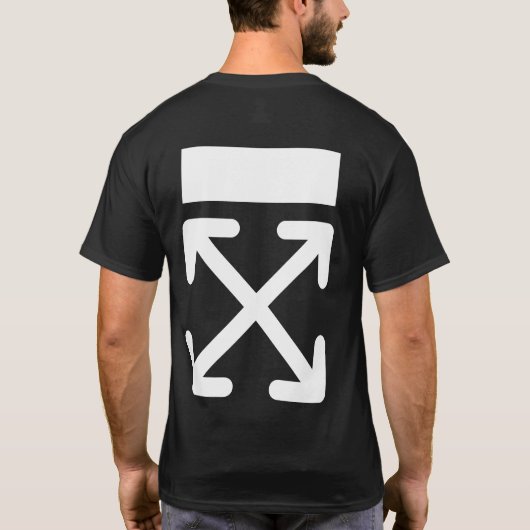 T-shirt Désactivé blanc 1 (Dos)