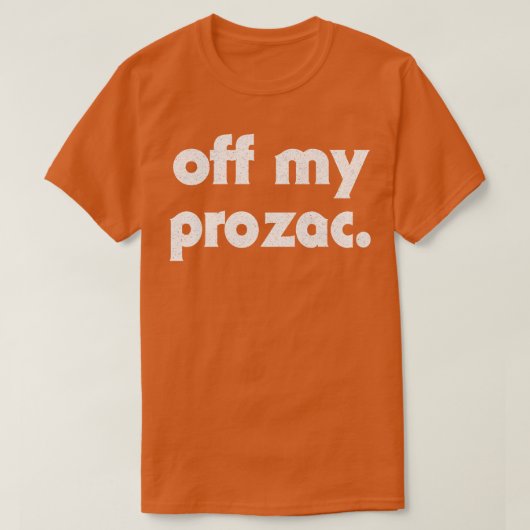 T-shirt Désactiver ma conception de typographie rétro Proz (Design devant)
