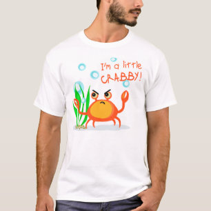 T-shirt désagréable de crabe