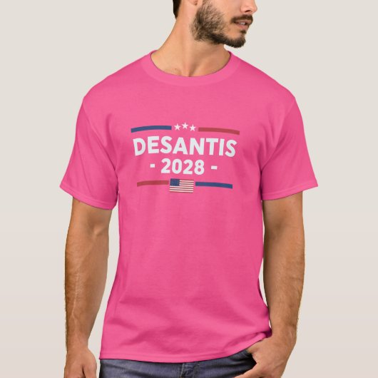 T-shirt Desantis 2028 Ron Desantis Élection présidentielle (Devant)