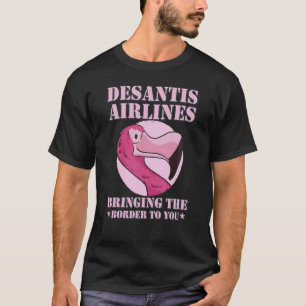 T-shirt Desantis Airline vous apporte la frontière Martha
