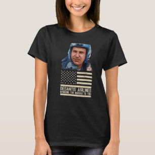 T-shirt Desantis Airline vous apporte la frontière Martha