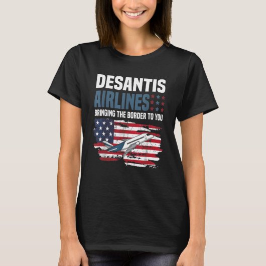 T-shirt DeSantis Airlines_12 (Devant)