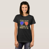 T-shirt DeSantis Airlines Bleu (Devant entier)