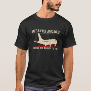T-shirt DeSantis Airlines Blue Premium