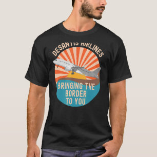 T-shirt DeSantis Airlines Chemise Marthas Vignoble Politiq