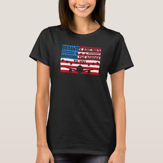 T-shirt DeSantis Airlines DeSantis Airlines 9 (Devant)