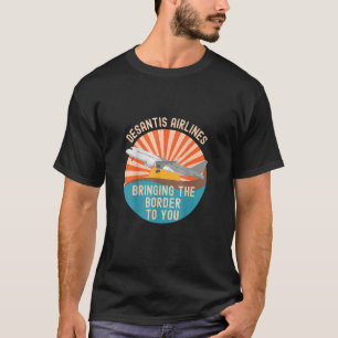 T-shirt DeSantis Airlines Marthas Vineyard Meme 2022 Polit