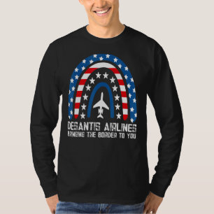 T-shirt DeSantis Airlines Mème politique amusant