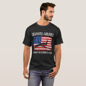 T-shirt DeSantis Airlines Vous Apporte La Frontière Ameri (Devant entier)