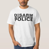 T-SHIRT DÉSARMER LA POLICE (Devant)