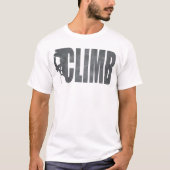 T-shirt d'escalade de roche (Devant)