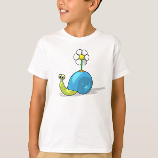 T-shirt d'ESCARGOT de TOURNESOL