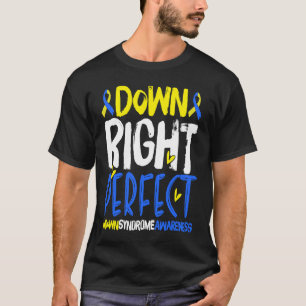 T-shirt Descendre droit Parfait T21 World Down Syndrome Da