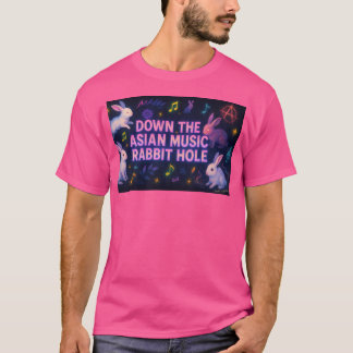 T-shirt Descendre Le Trou De Lapin
