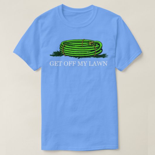 T-shirt Descends De Ma Pelouse (Design devant)